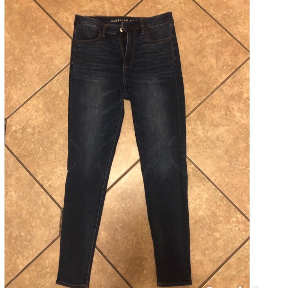 American Eagle super high rise jeans